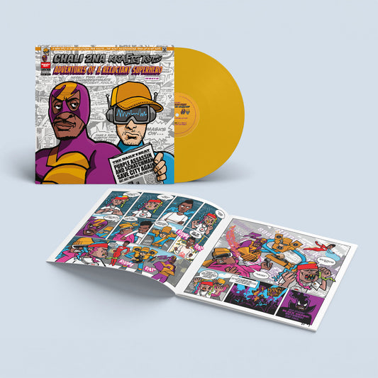 Chali 2na & Krafty Kuts - Adventures Of A Reluctant Superhero (Yellow Vinyl)