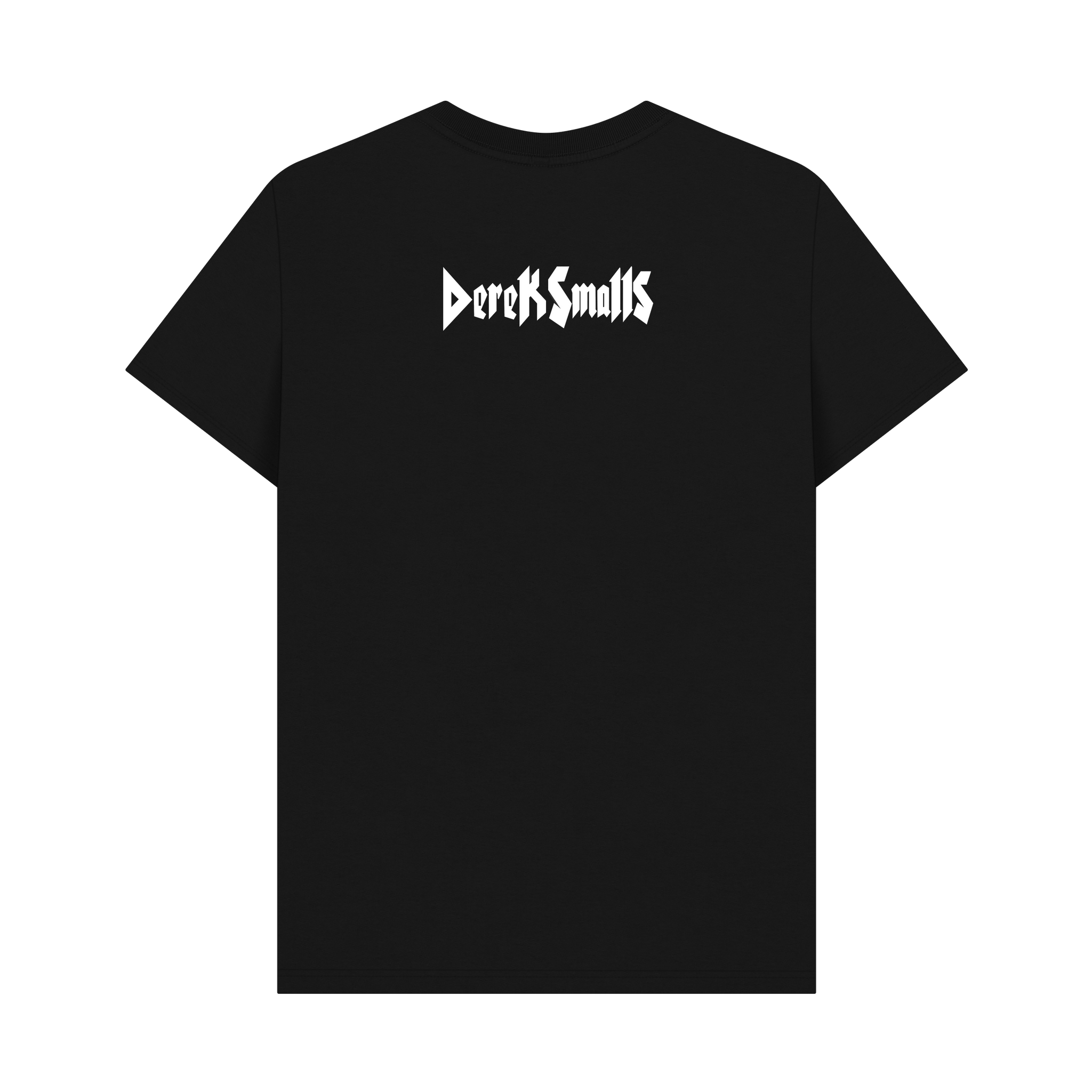 Black Printed T-shirt Back