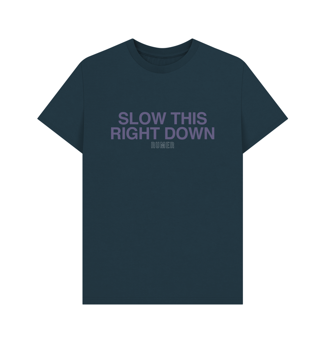 Denim Blue Rumer - Slow This Right Down - Tee