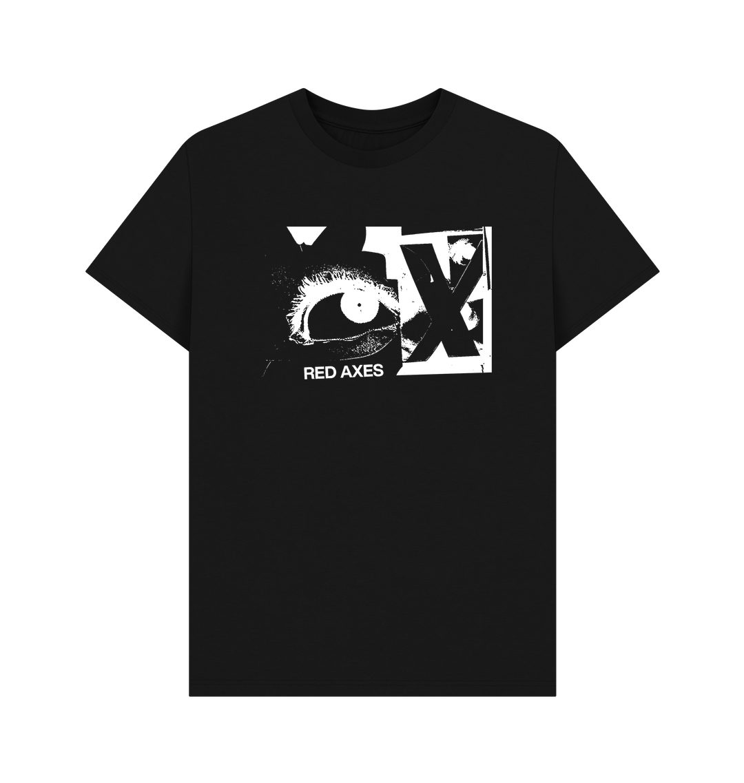 Black Printed T-shirt Front