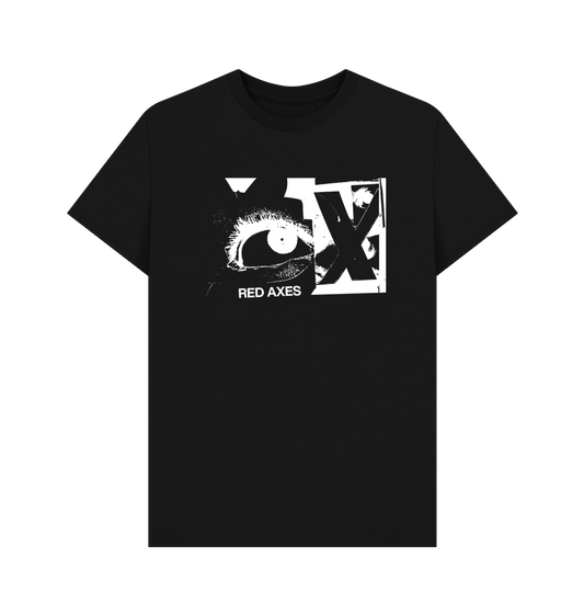 Black Printed T-shirt Front