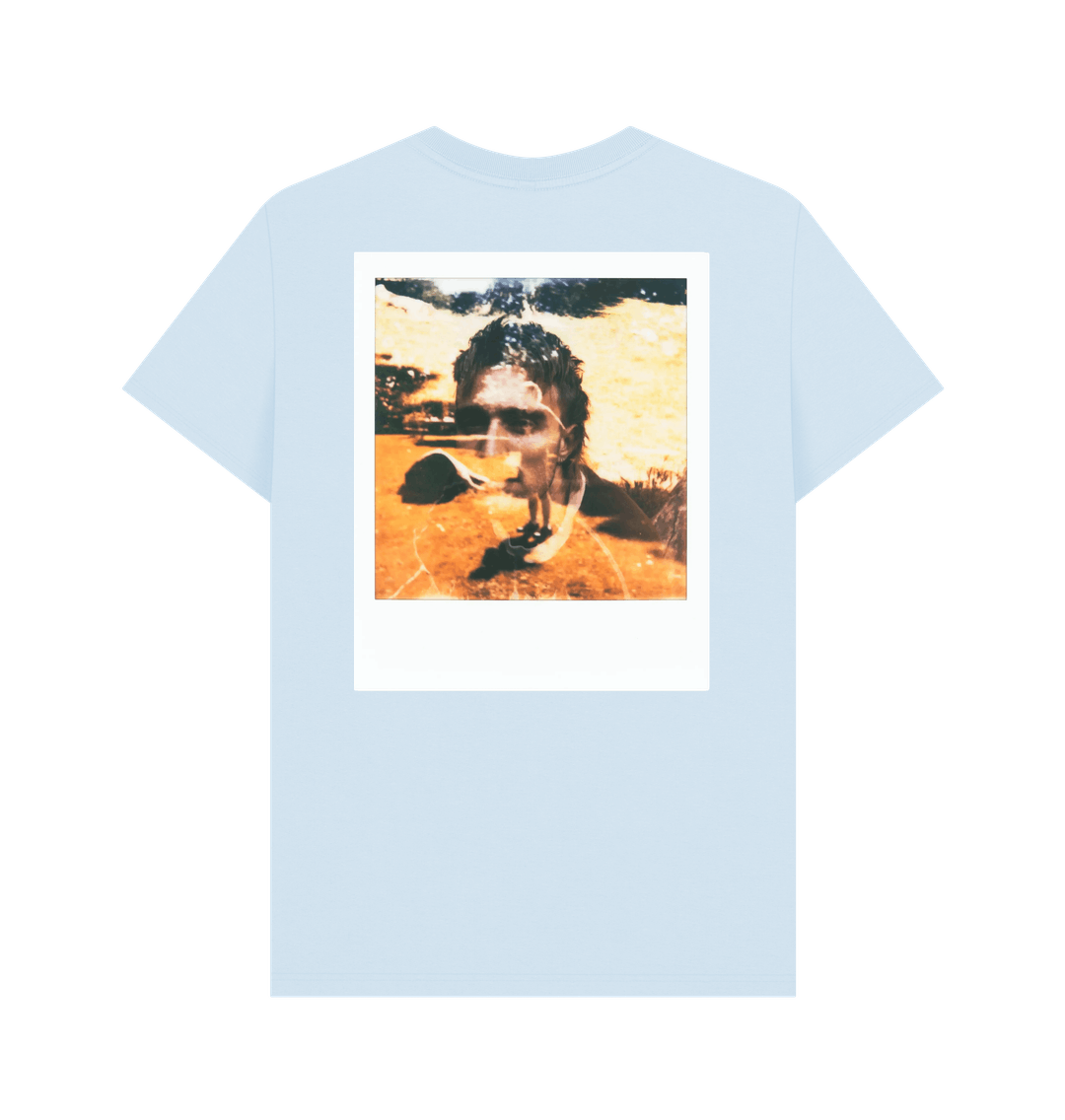Sky Blue Printed T-shirt