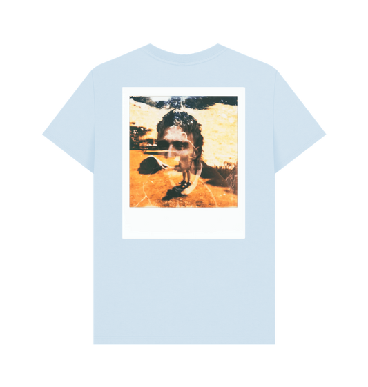 Sky Blue Printed T-shirt