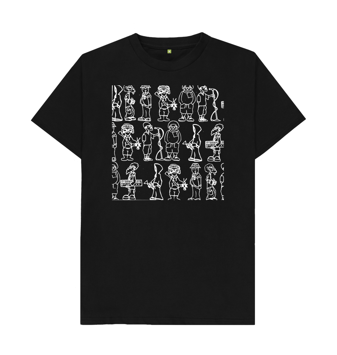 Black Fat Freddy's Drop - Illustration Tee