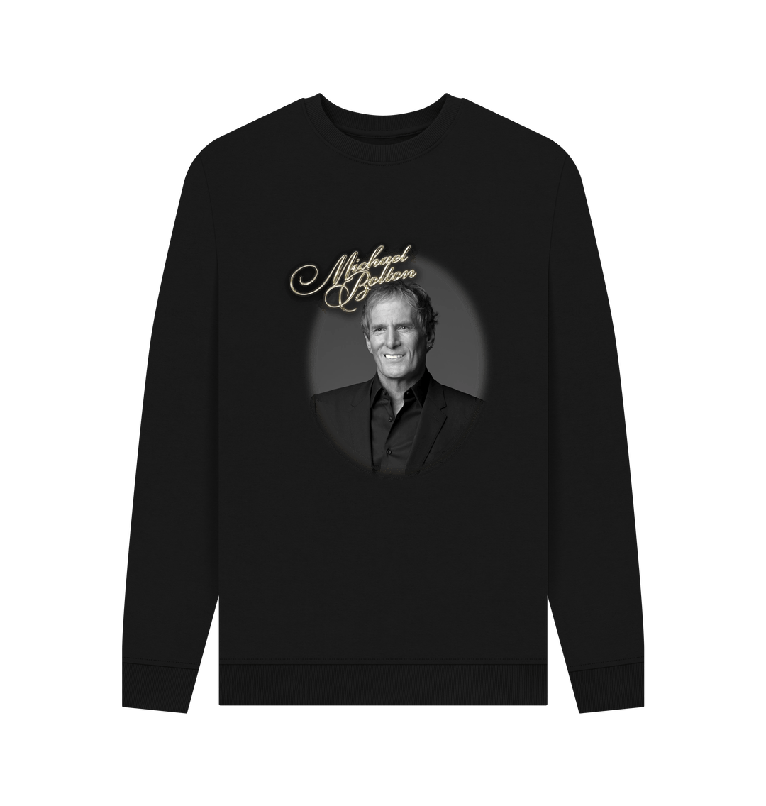 Black Michael Bolton - Portrait - Sweater