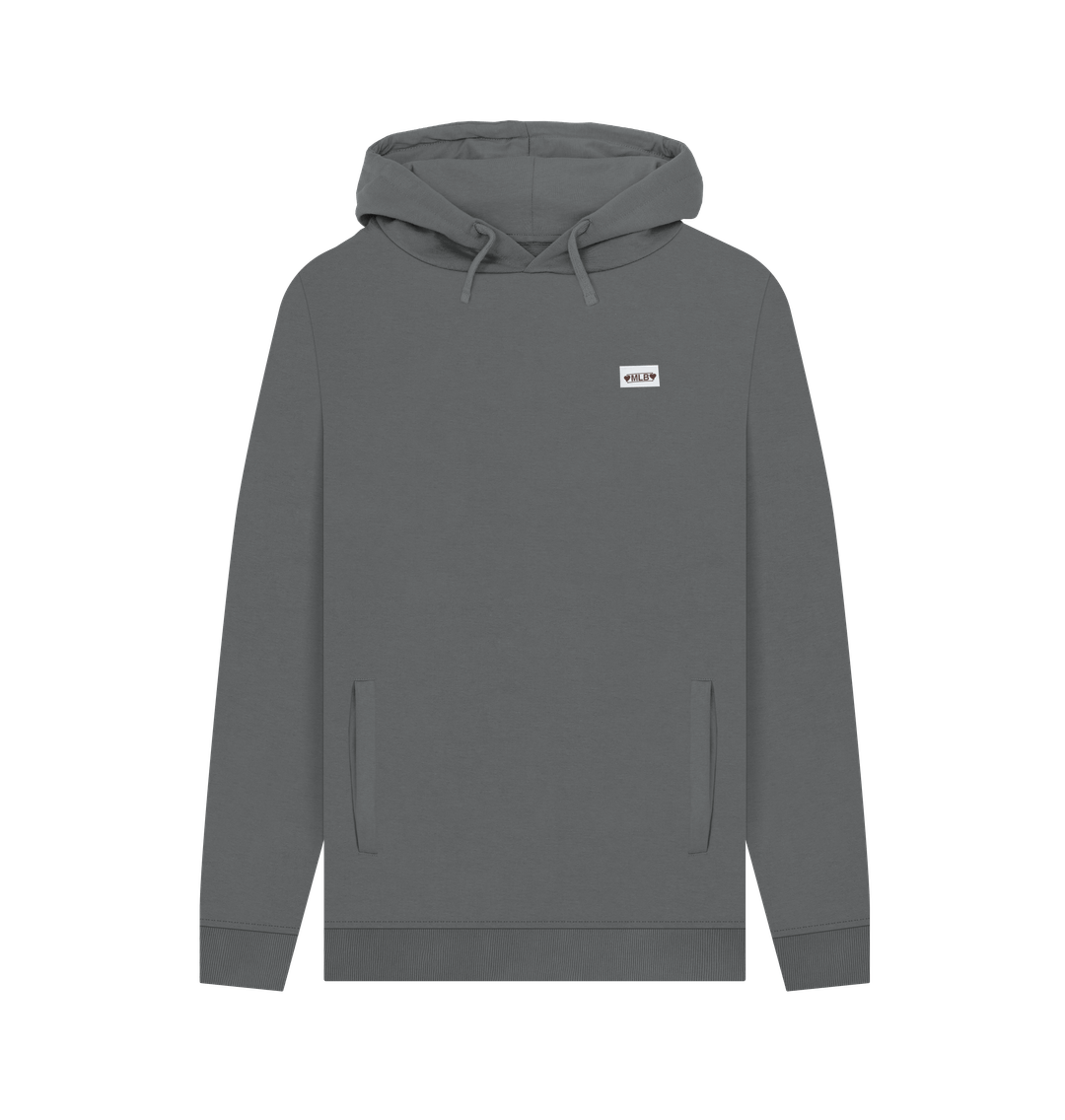 Slate Grey Printed Hoody