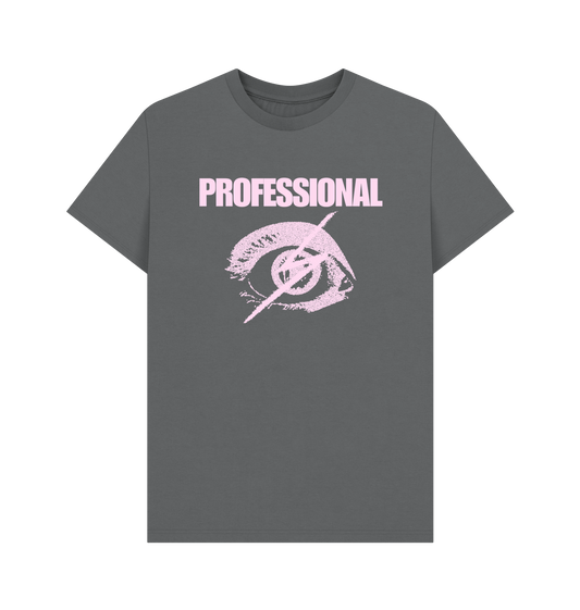 Slate Grey Printed T-shirt Front