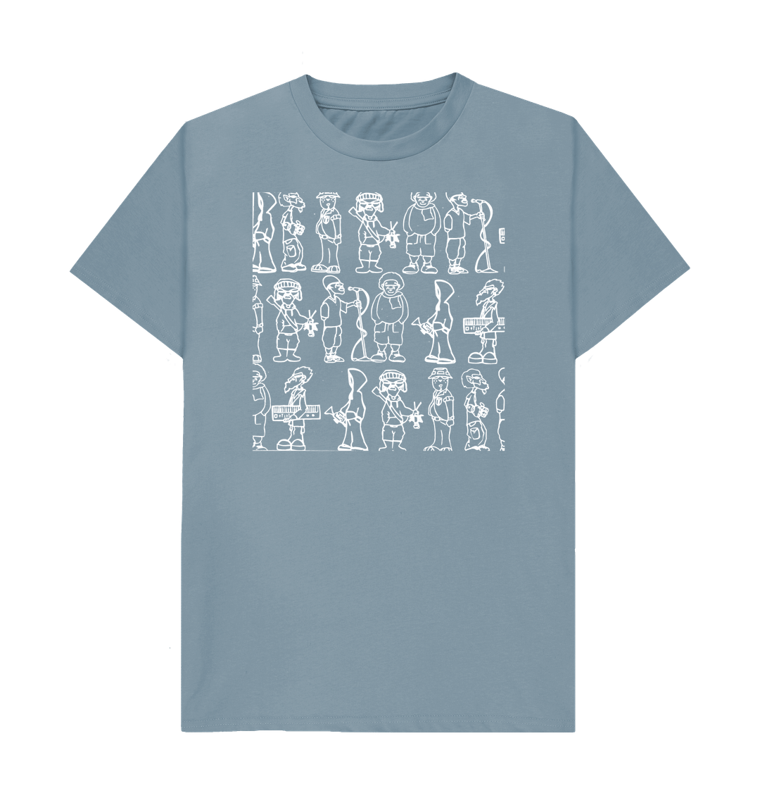 Stone Blue Fat Freddy's Drop - Illustration Tee