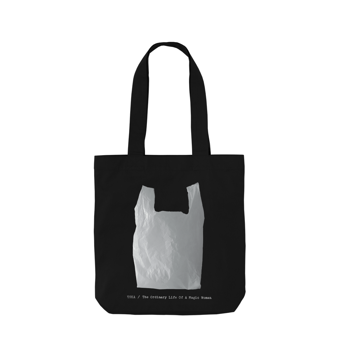Black Printed Bag