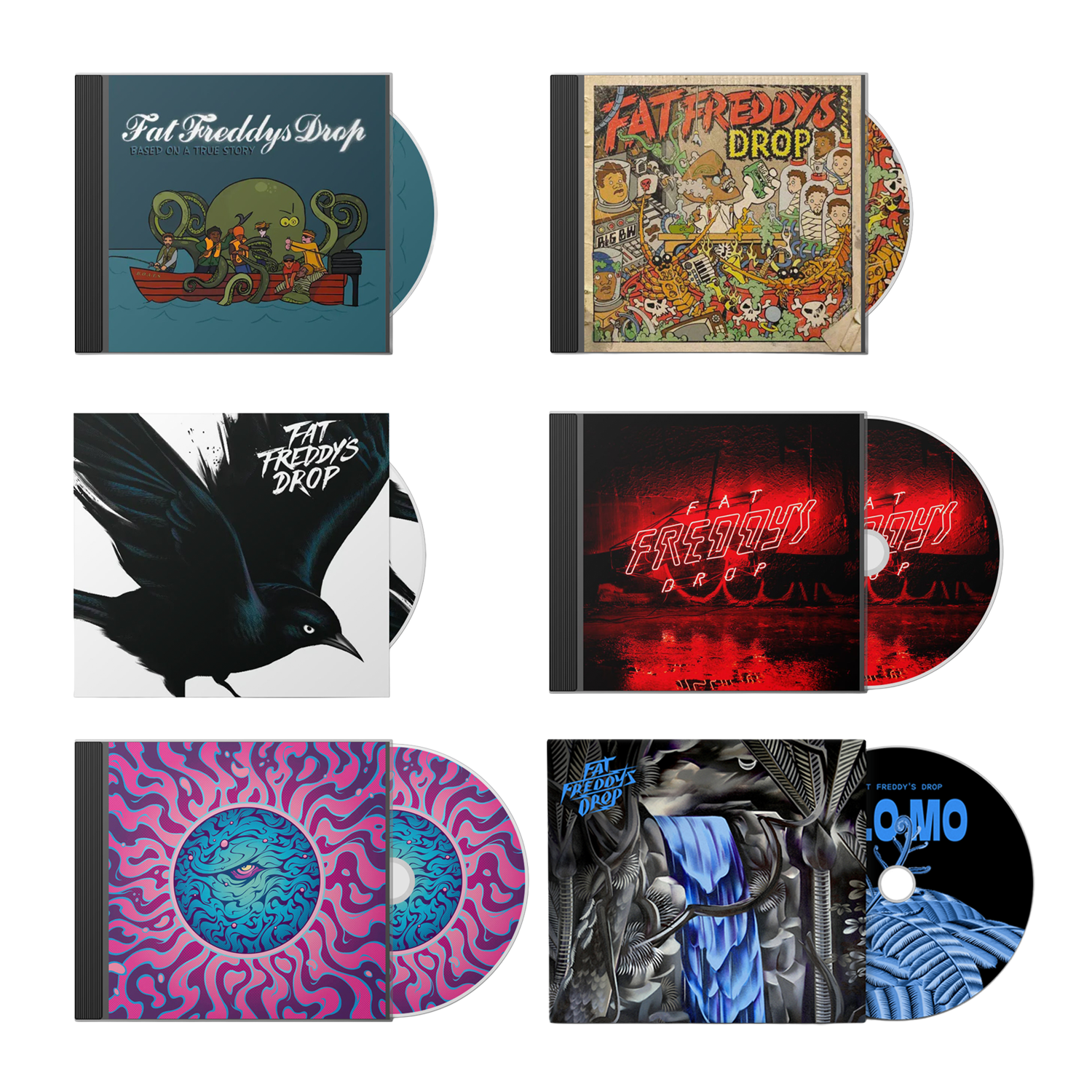 Fat Freddy's Drop - Summer Special CD Bundle