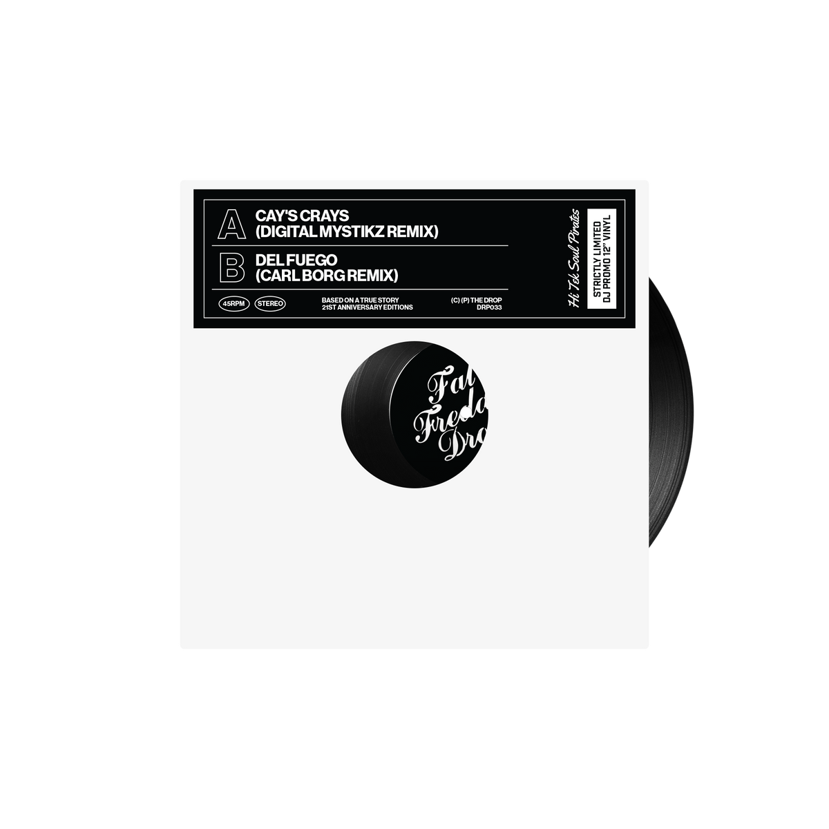 Fat Freddy’s Drop – Cay’s Crays Digital Mystikz Remix (Black Vinyl)