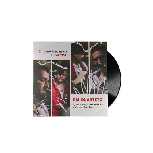Haroldo Bontempo - Ao Vivo em Quarteto (Black Vinyl)