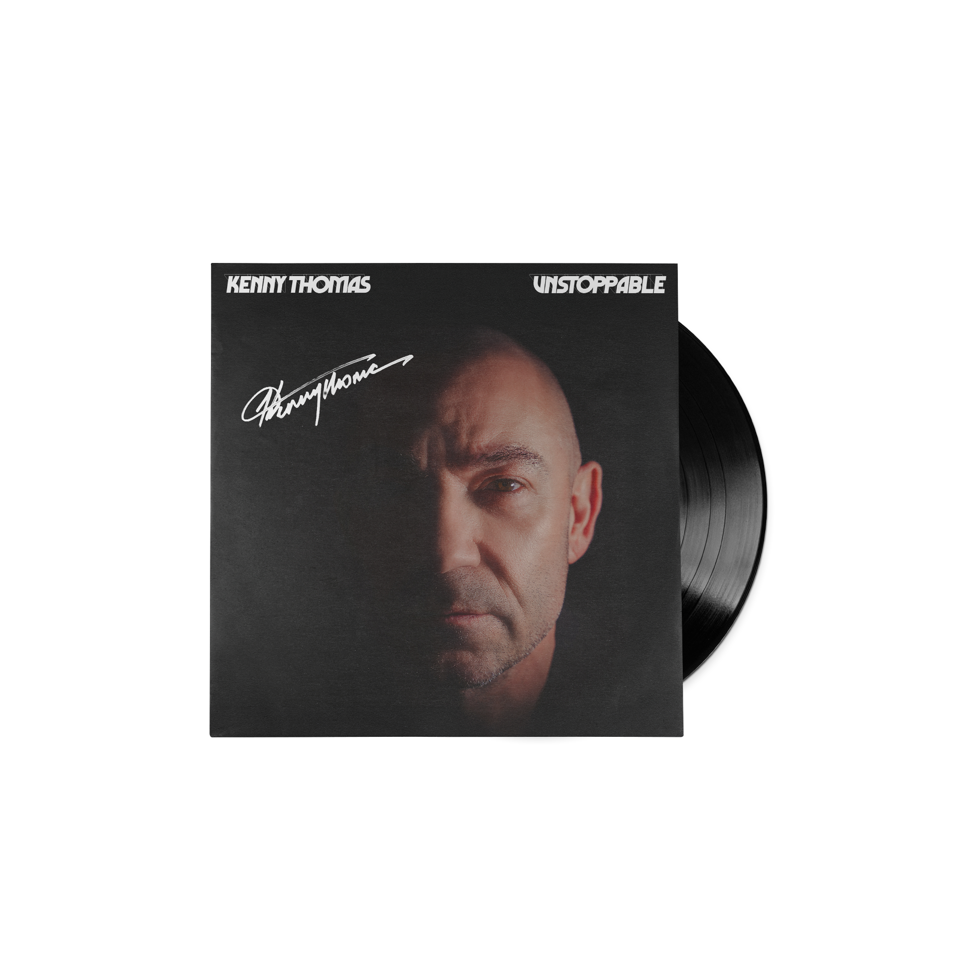 Kenny Thomas - Unstoppable (Signed Black Vinyl)
