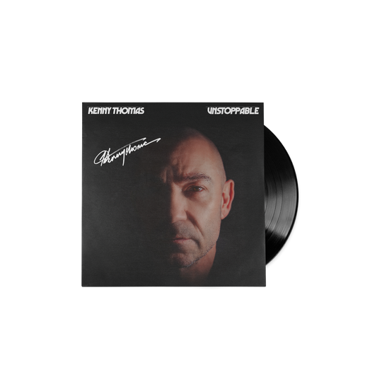 Kenny Thomas - Unstoppable  (Signed Black Vinyl)