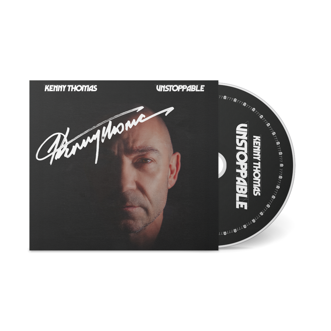 Kenny Thomas - Unstoppable  (Signed CD)