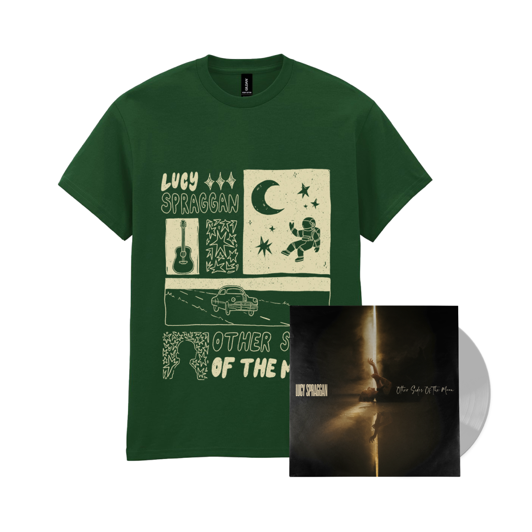 Lucy Spraggan - Other Sides Of The Moon Tee + Signed Colour Vinyl