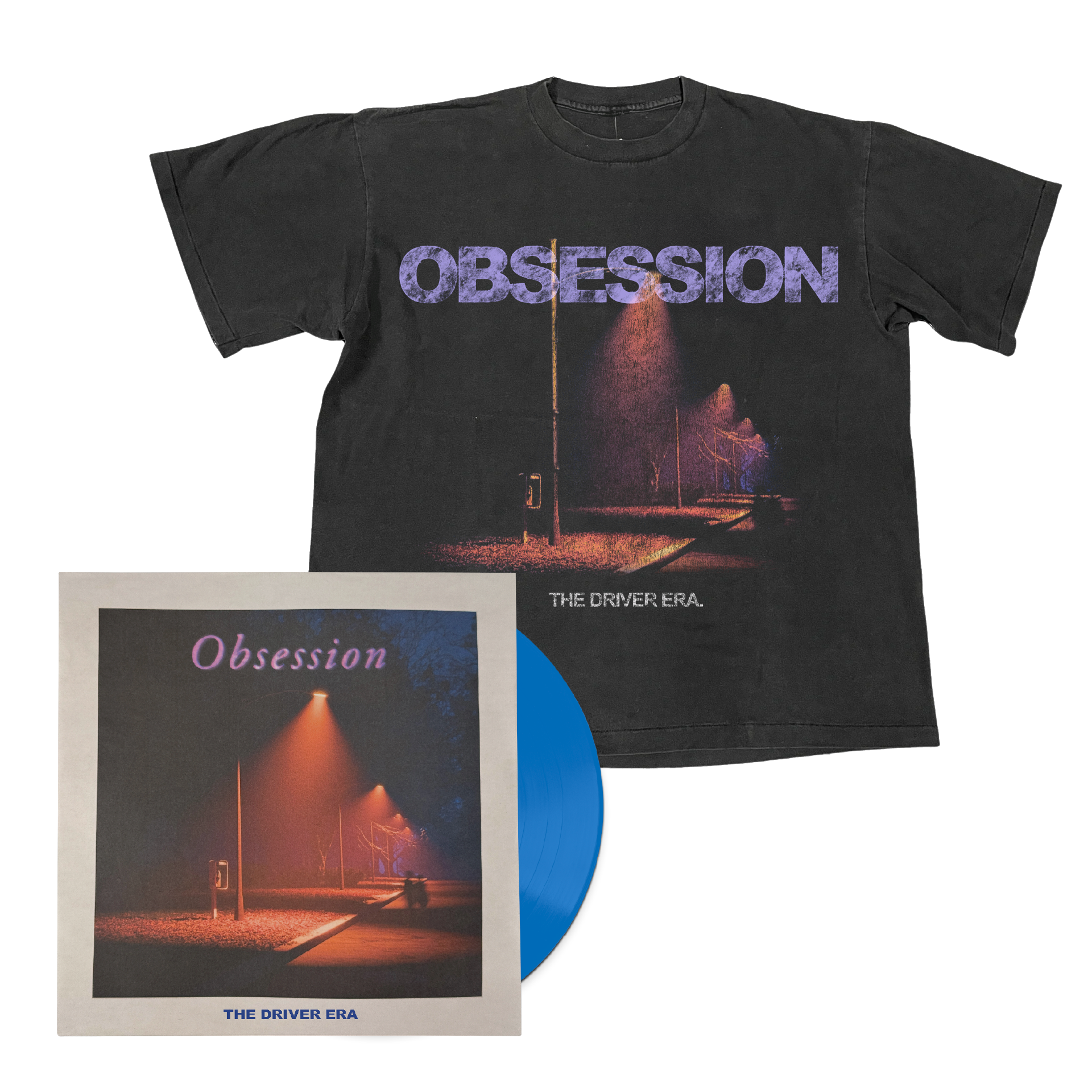 The Driver Era - Obsession - Vinyl & T-Shirt Bundle