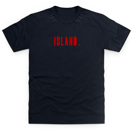 Daytime TV Red Island. - Black T-Shirt