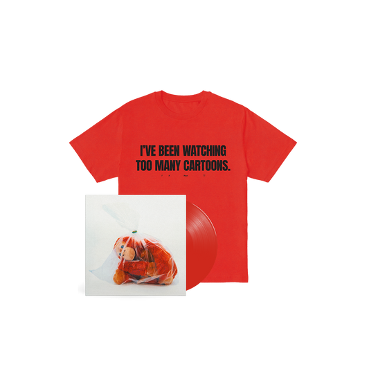 TV Priest - Cartoons - (Colour Vinyl & T-Shirt Bundle)