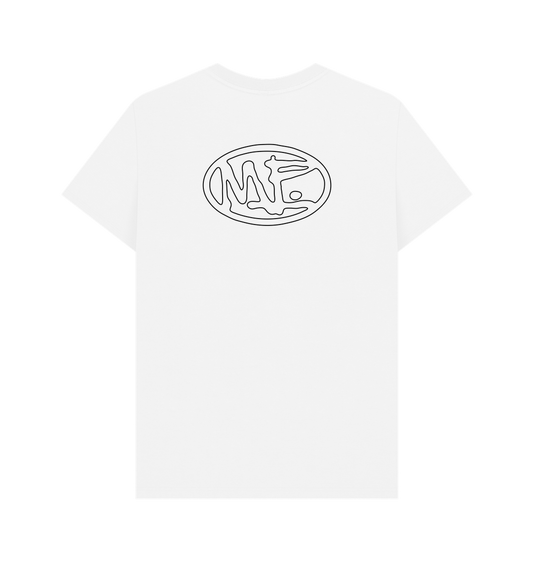 White Printed T-shirt