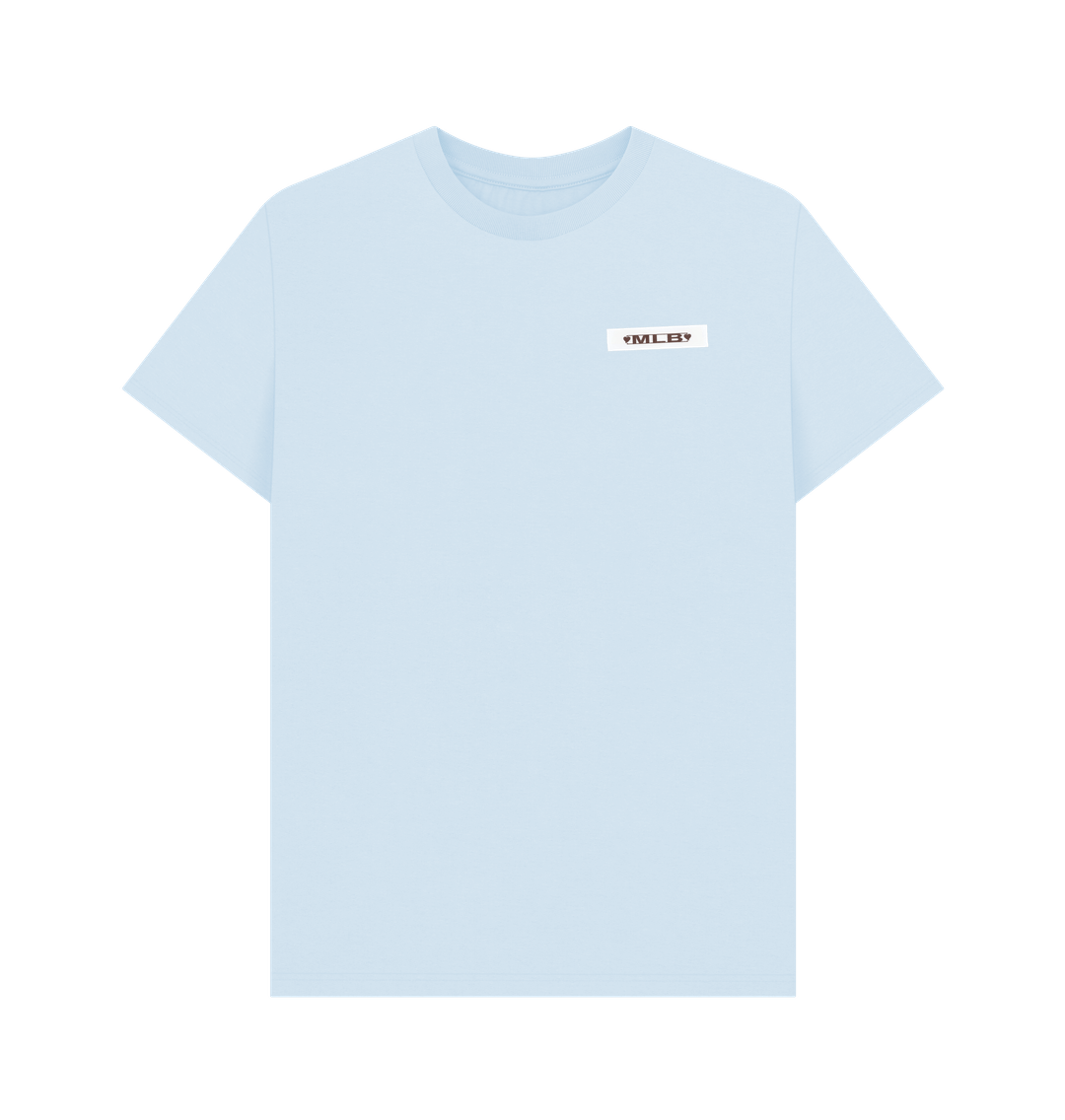 Sky Blue Printed T-shirt