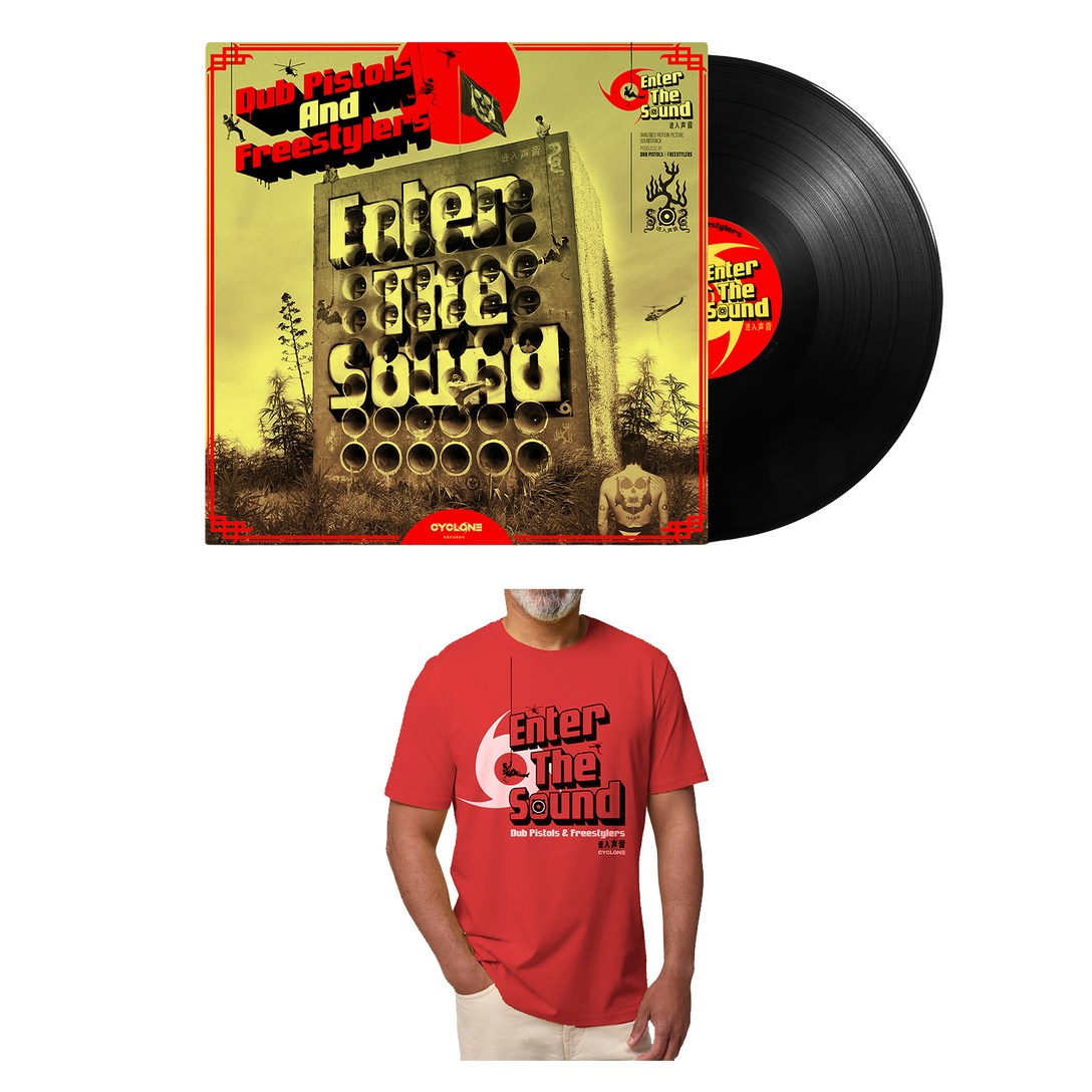 Dub Pistols & Freestylers - Black Vinyl & T-Shirt Bundle