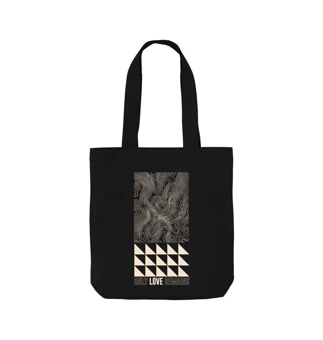 Black Printed Bag