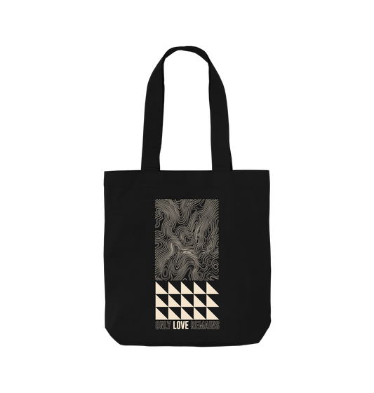 Black Printed Bag