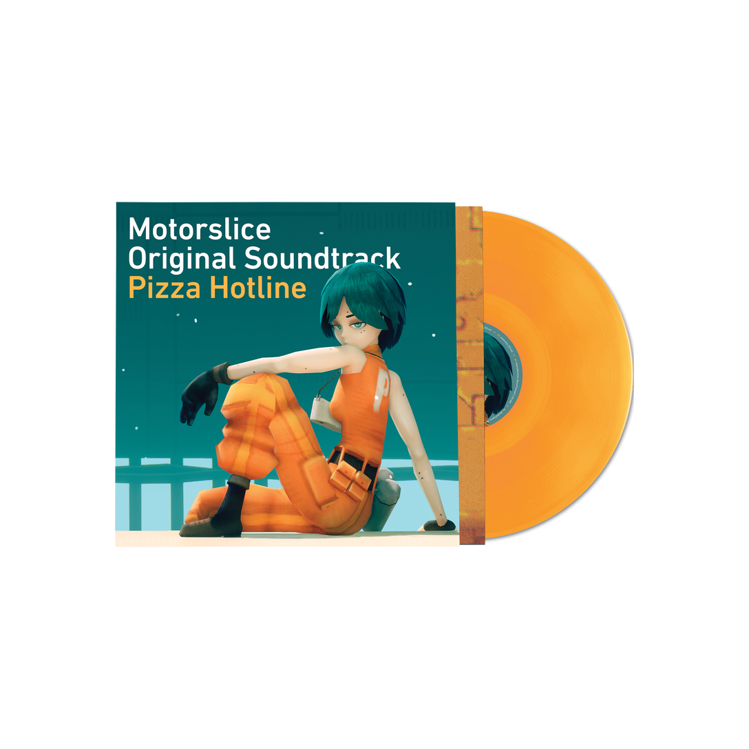 Pizza Hotline - Motorslice Original Soundtrack - (Limited Edition Orange Vinyl)