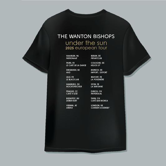 The Wanton Bishops - Tour Tee