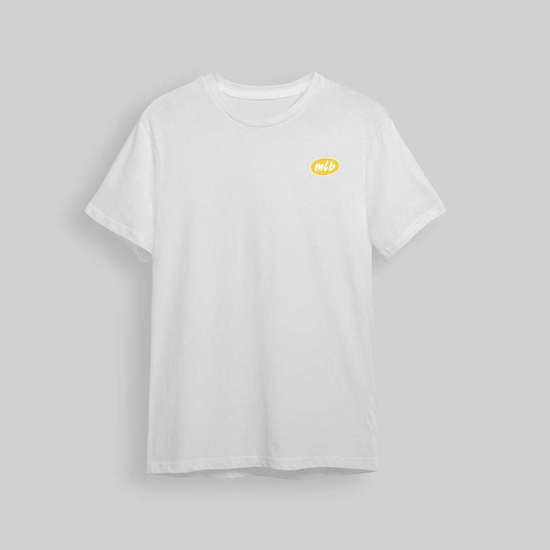 Martin Luke Brown - damn, look at the view ! - White Tshirt