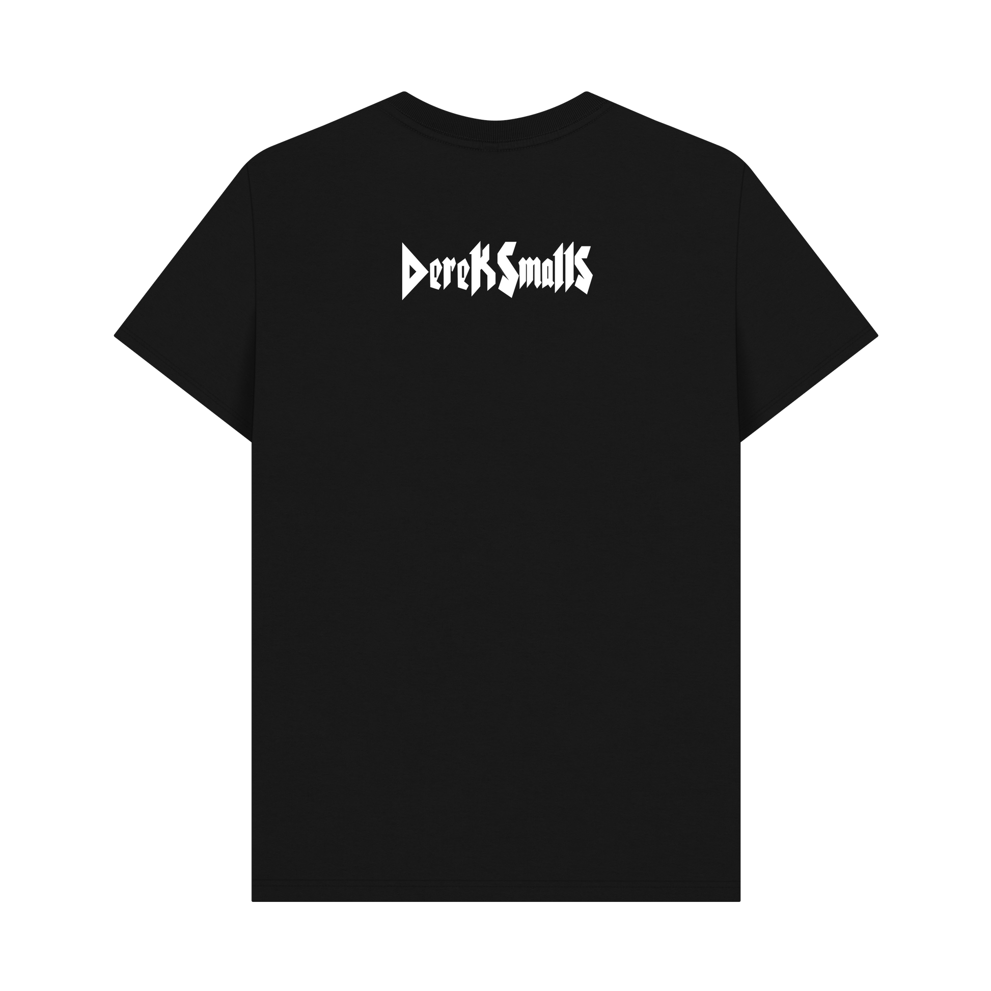 Black Printed T-shirt Back