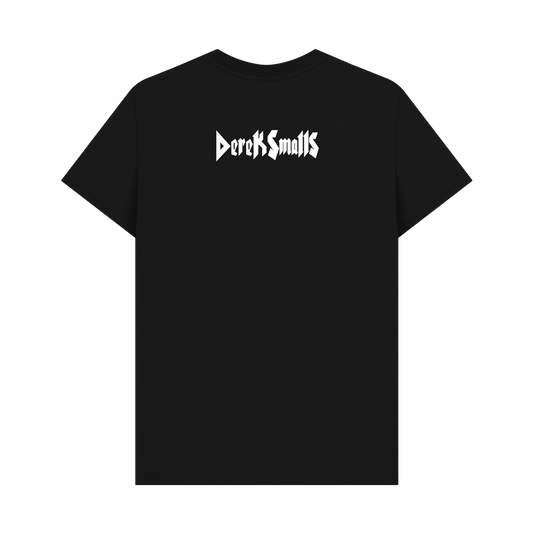 Black Printed T-shirt Back