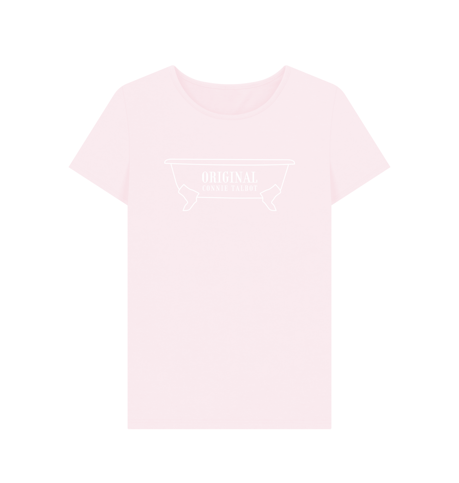 Pink Printed T-shirt Front