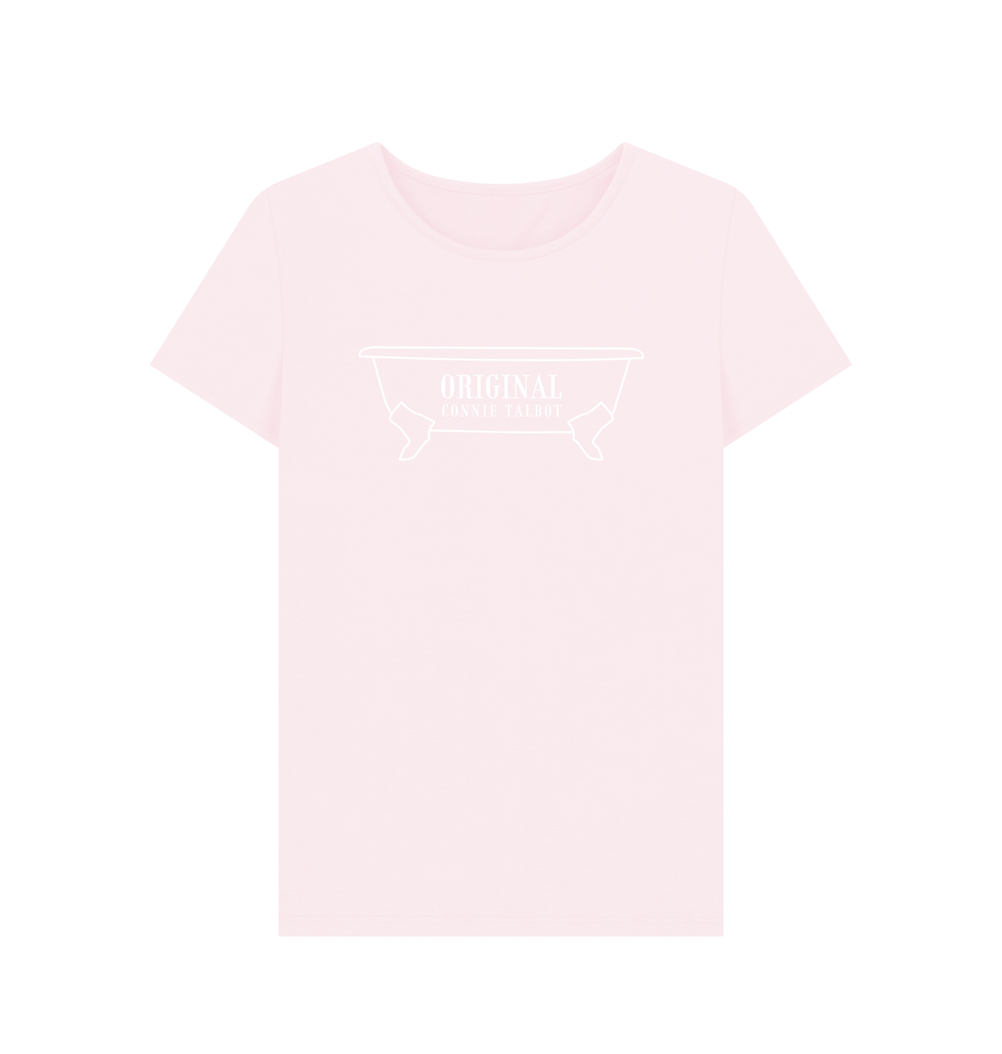 Pink Printed T-shirt Front