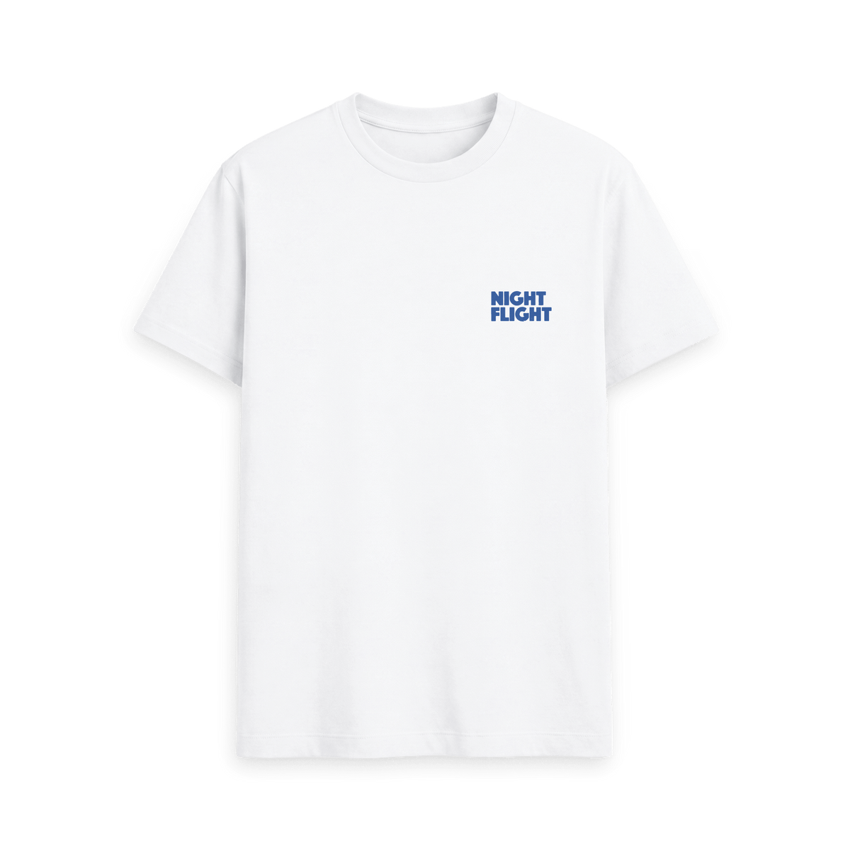 White Printed T-shirt Front