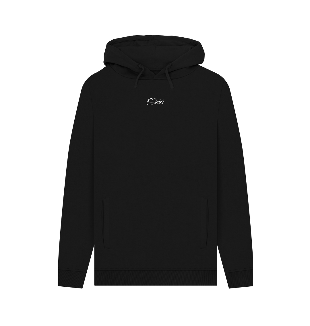 Black Printed Hoody