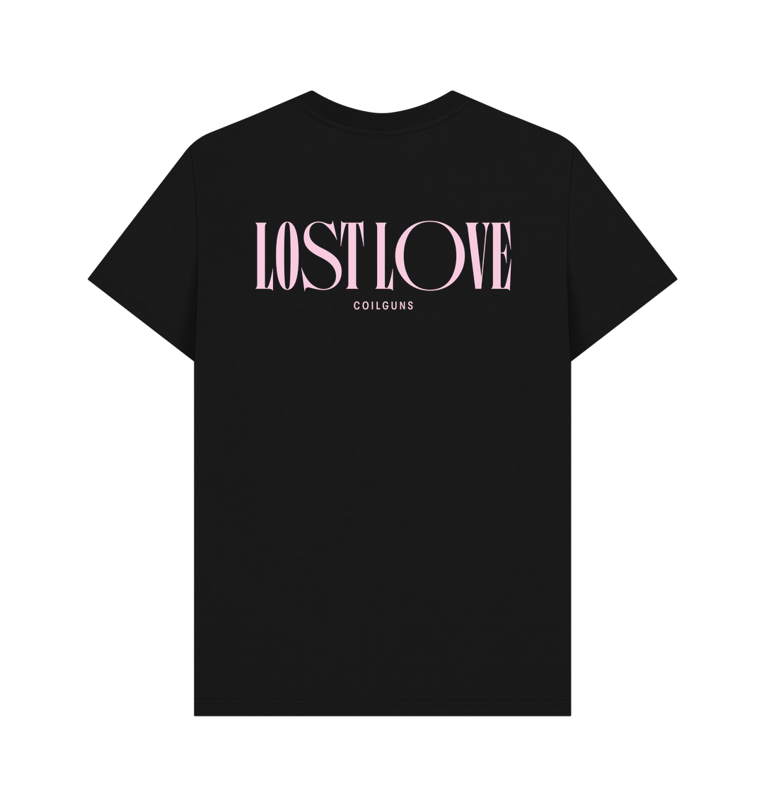 Black Printed T-shirt Back