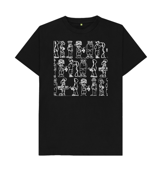 Black Fat Freddy's Drop - Illustration Tee