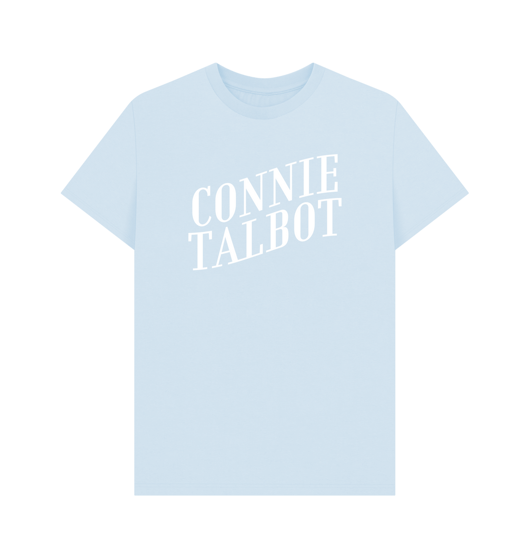 Sky Blue Printed T-shirt Front