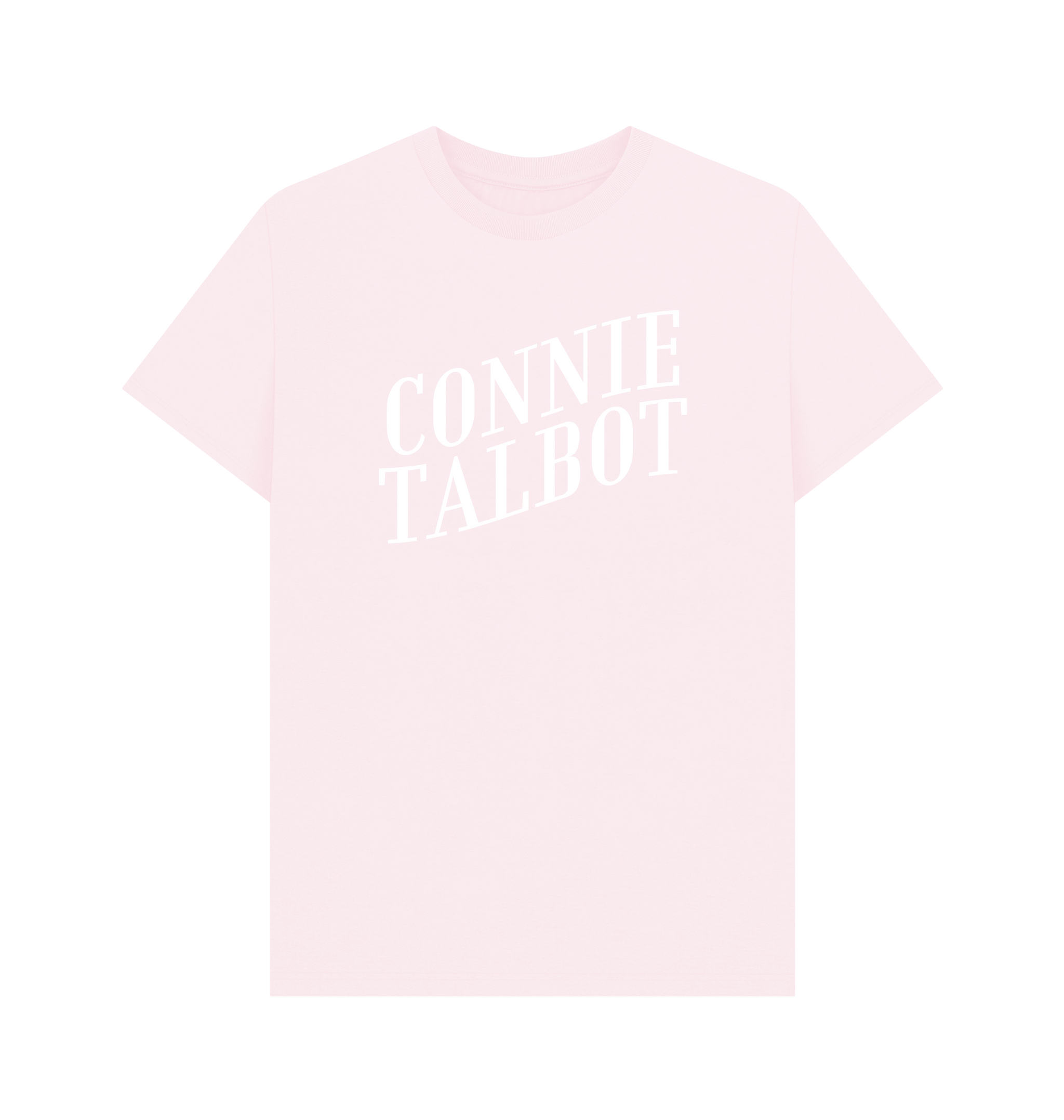 Pink Printed T-shirt Front