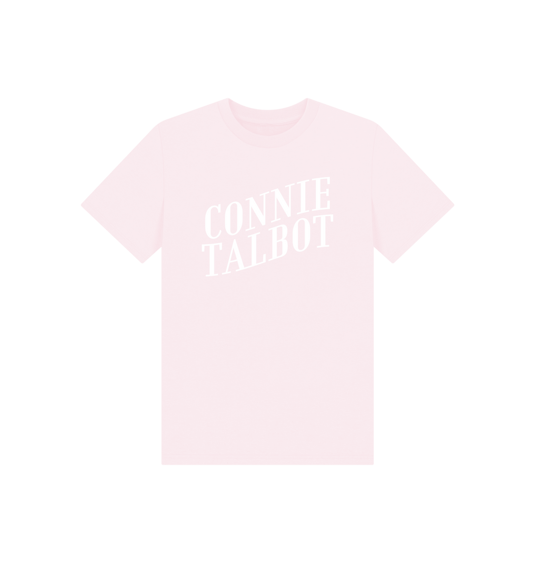 Pink Printed Kids T-Shirt Front