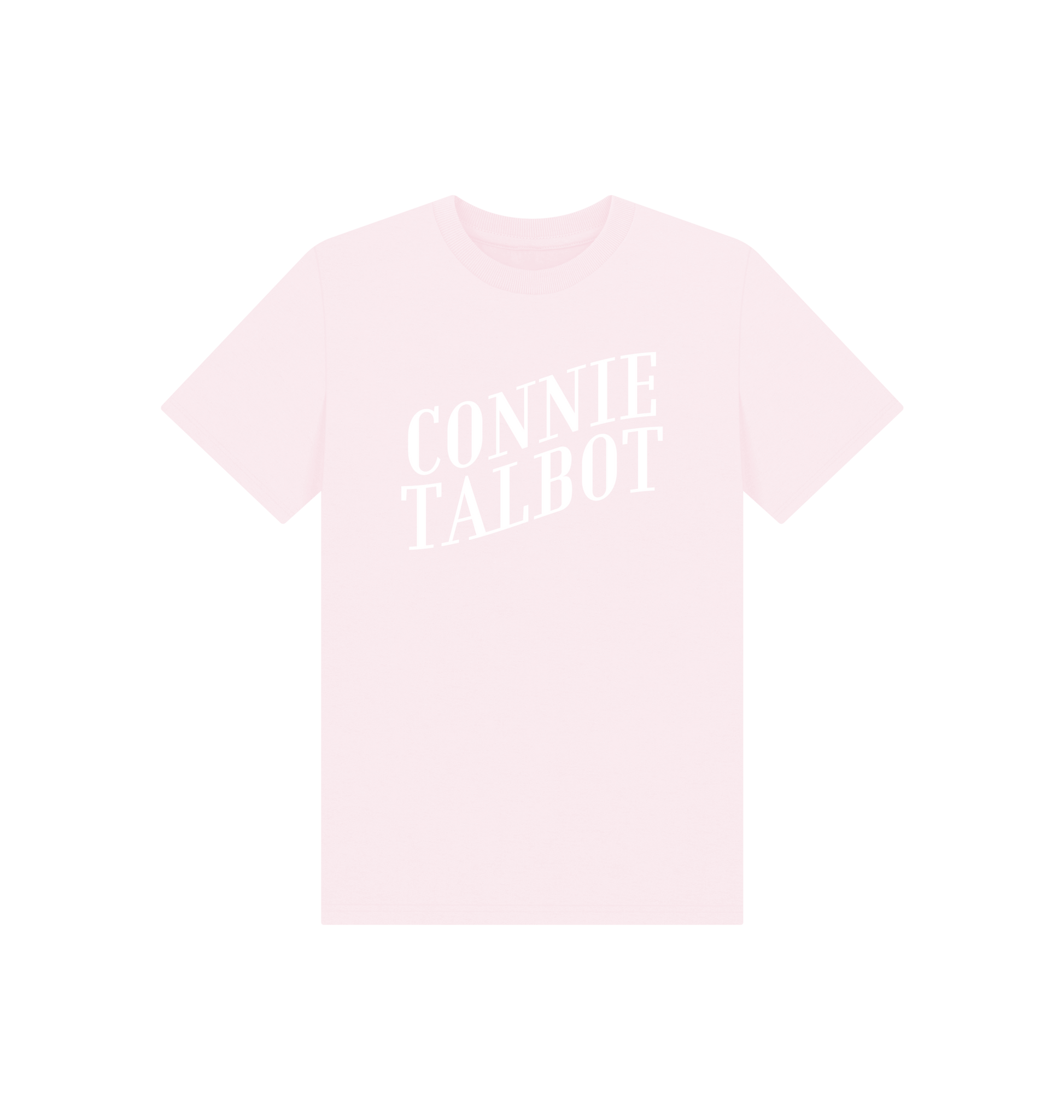 Pink Printed Kids T-Shirt Front