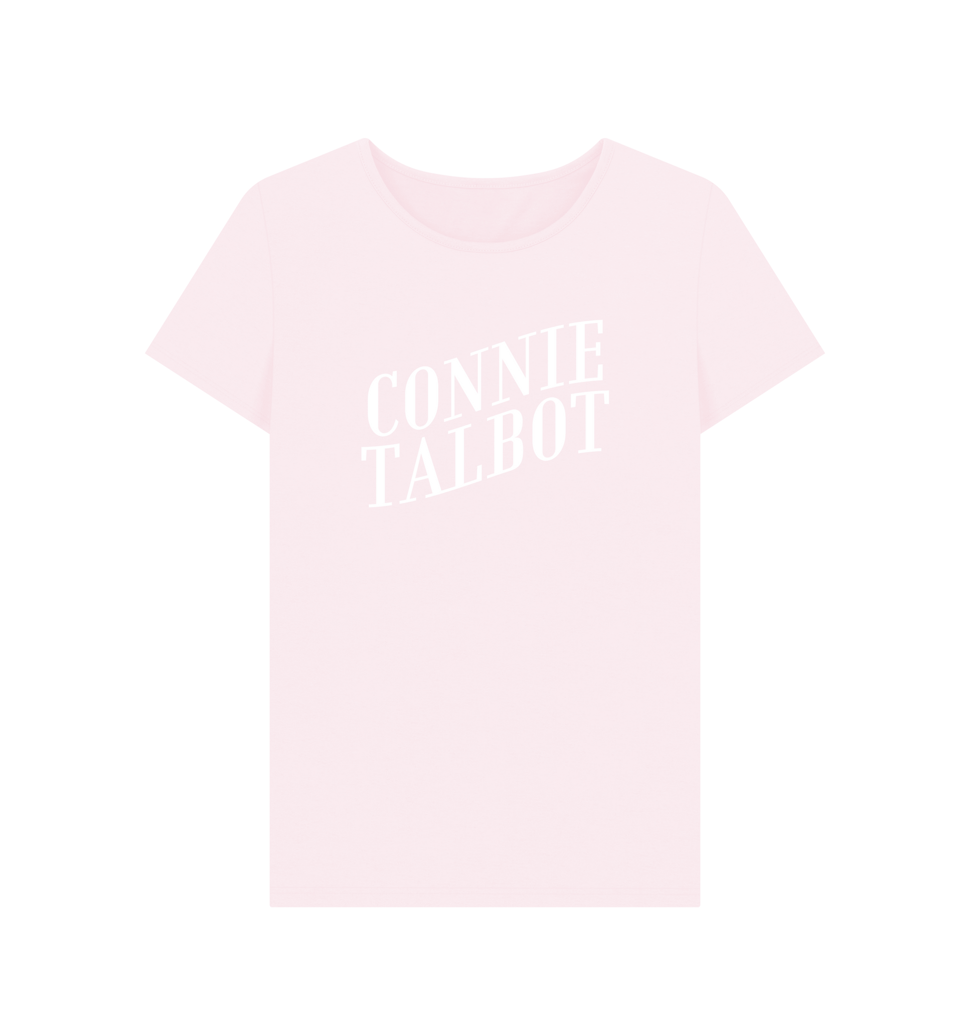 Pink Printed T-shirt Front