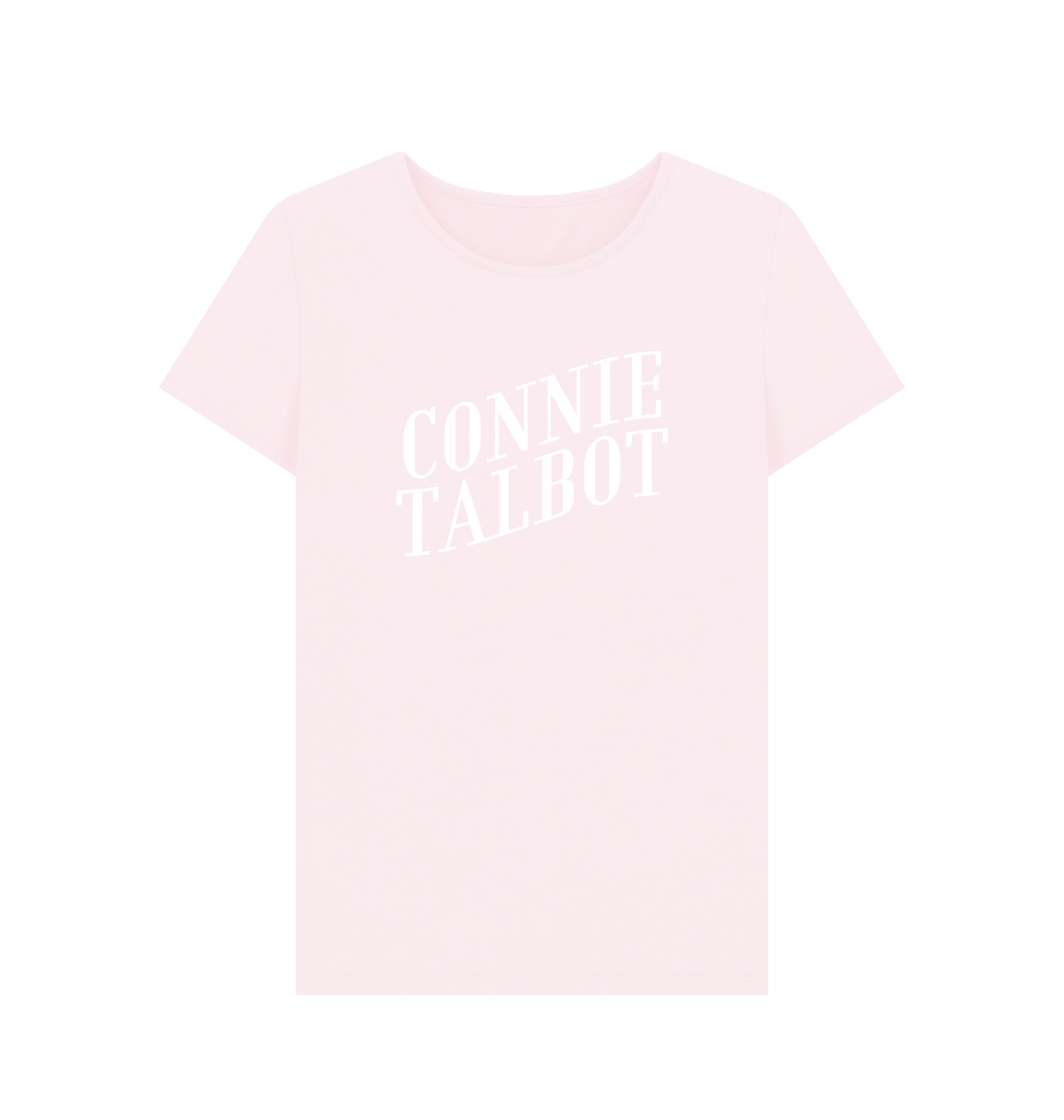 Pink Printed T-shirt Front