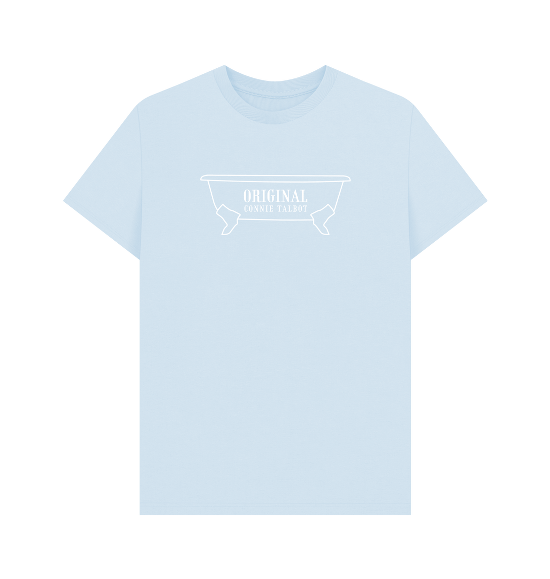 Sky Blue Printed T-shirt Front