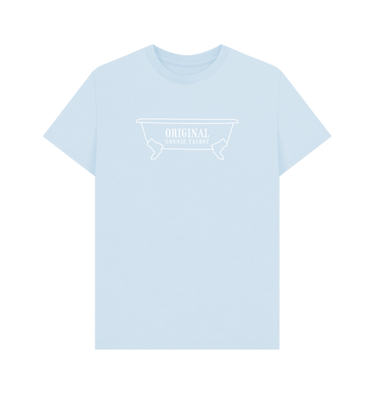 Sky Blue Printed T-shirt Front