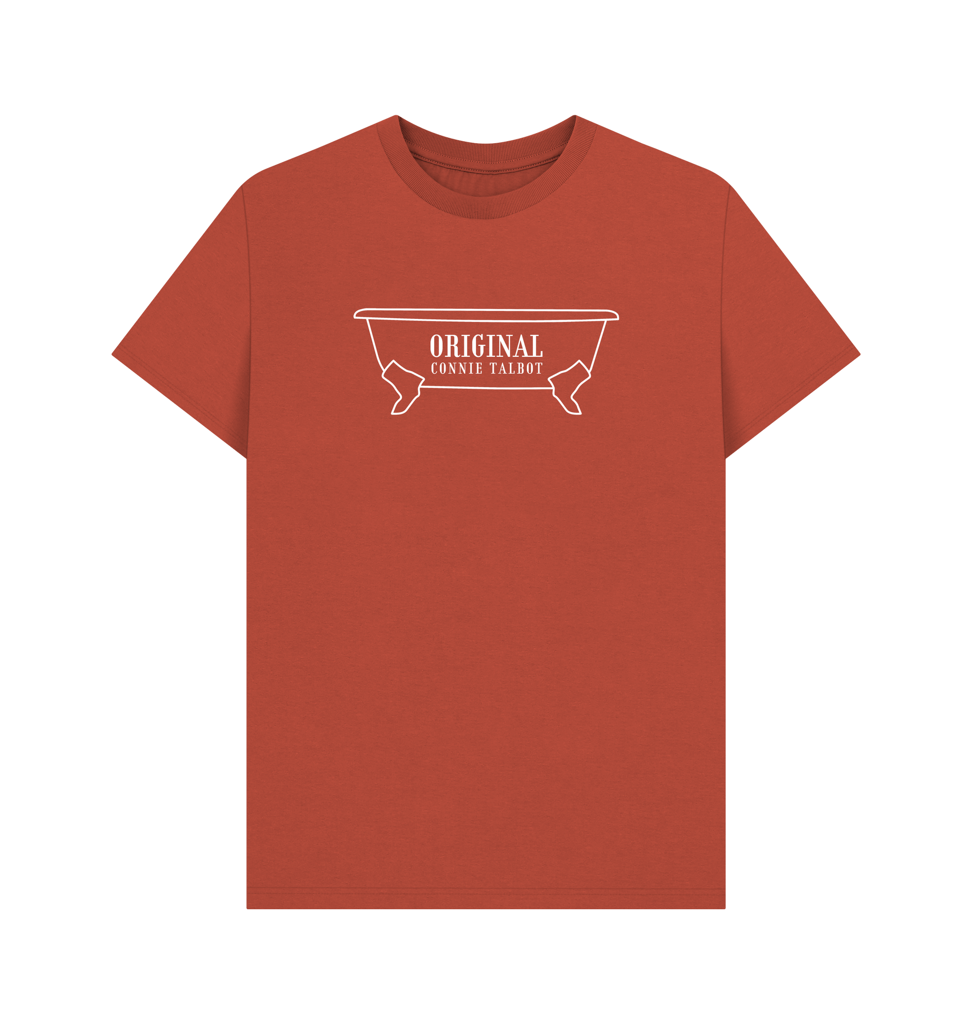 Rust Printed T-shirt Front