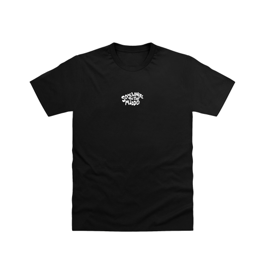 Pitch Black NIJI - Somewhere In The Middle - Tee - Black