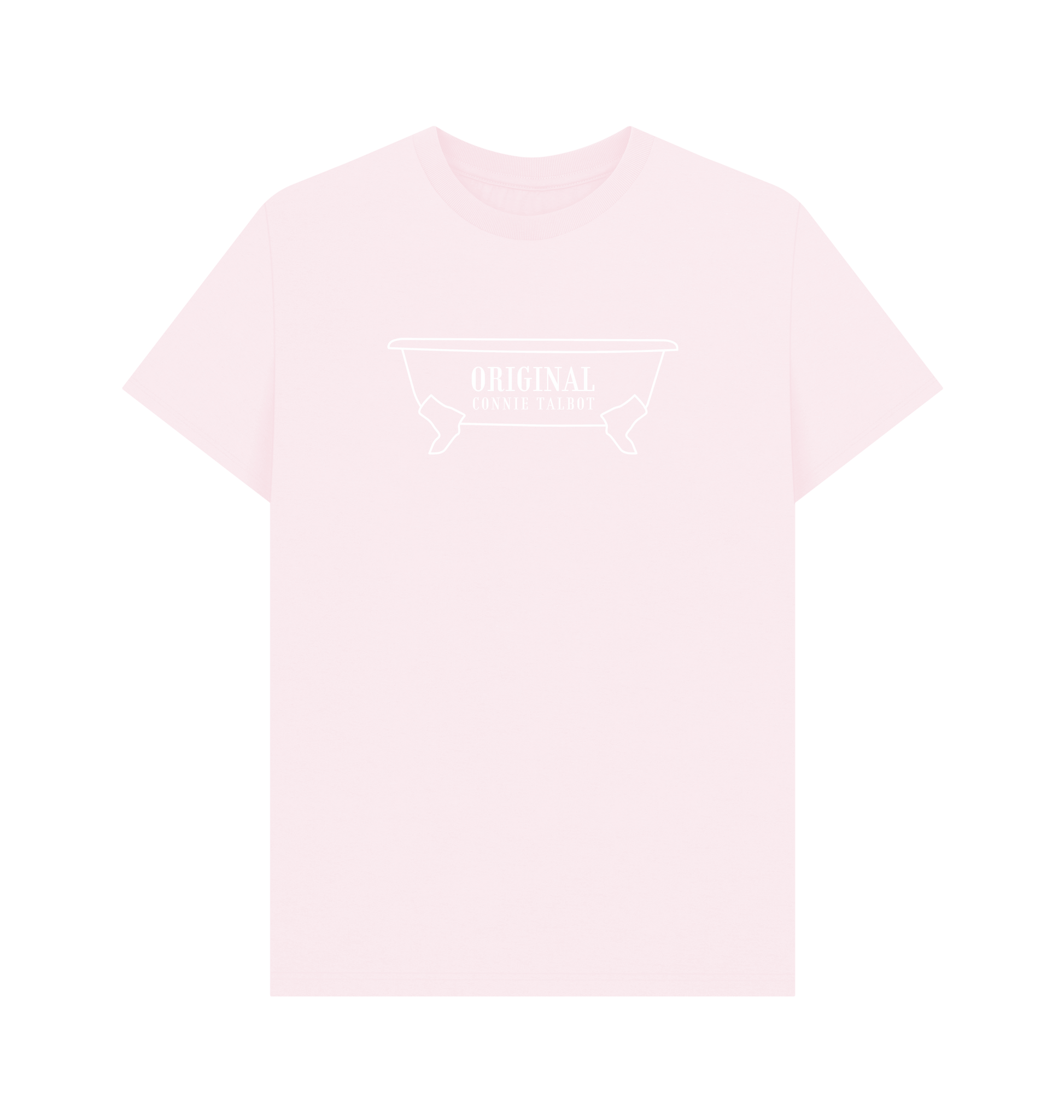 Pink Printed T-shirt Front